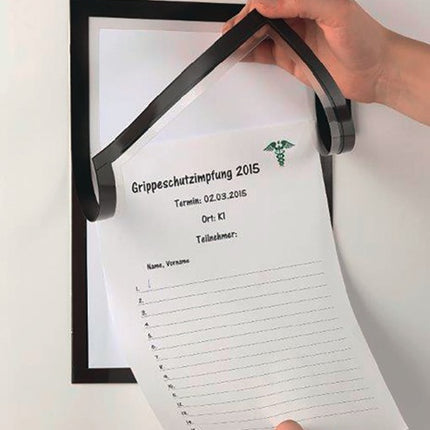 DURABLE Magnetrahmen  DIN A4 schwarz ( 9000492423 )