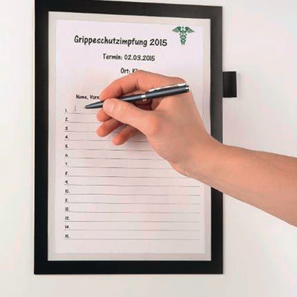 DURABLE Magnetrahmen  DIN A4 schwarz ( 9000492423 )