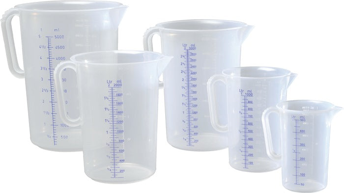 Caraffa dosatrice HÜNERSDORFF 3000 ml in polipropilene trasparente ( 9000495153 )