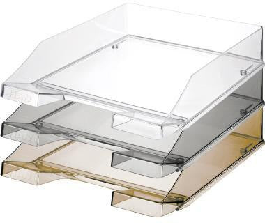 HAN Briefablage HAN KLASSIK DIN A4 DIN C4 Polystyrol Farbe: blau transparent ( 9199107227 )