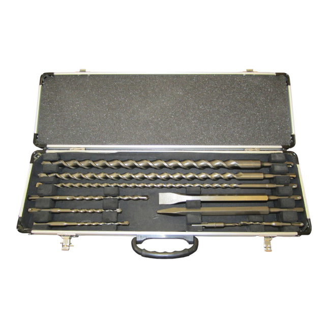Makita D-21191 Set di trapani e scalpelli SDS-Plus 10 pezzi + custodia