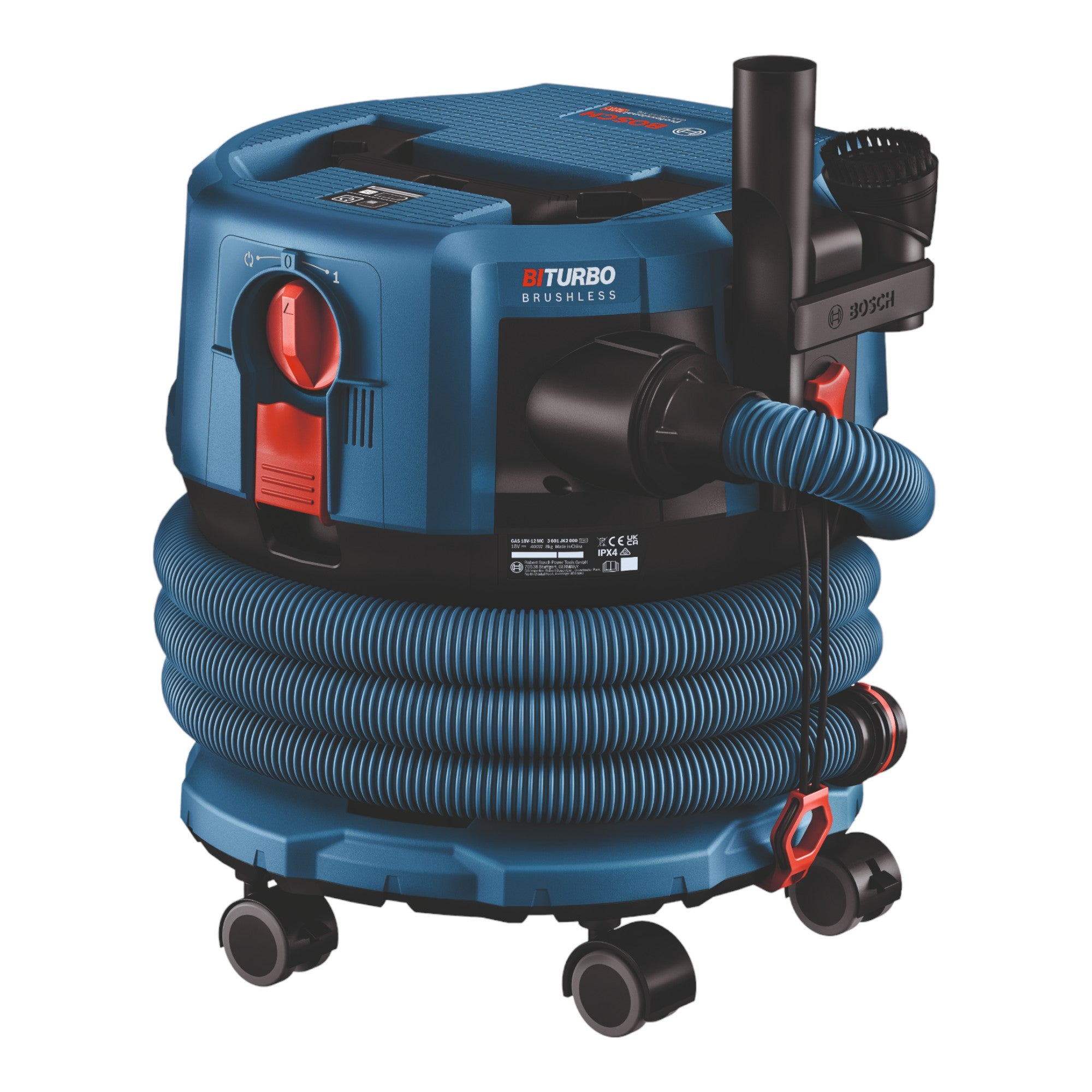 Bosch GAS 18V 12 MC Professional Akku Staubsauger BITURBO Brushless 06019K2000 Zubehoer ohne Akku ohne Ladegeraet 1 - toolbrothers