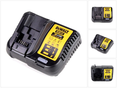 DeWalt DCB 112 XR Li-Ion Chargeur pour Batteries de 10,8 / 14,4 / 18 Volts