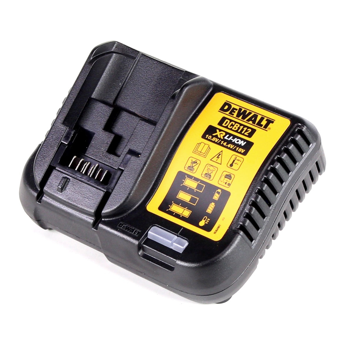 DeWalt DCB 112 XR Li Ion Ladegeraet fuer 10 8 14 4 18 V Akkus 3 - toolbrothers