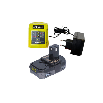 RYOBI R18MMS-120S Akku Multimaterialsäge 18 V 85 mm ( 5133005296 ) + 1x Akku 2,0 Ah + Ladegerät + Softtasche
