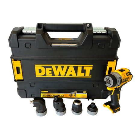 DeWalt DCD 703 NT cordless drill driver 12 V 57 Nm brushless + 4x attachments + TSTAK - without battery, without charger