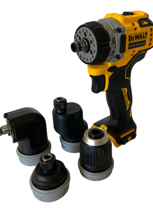 DeWalt DCD 703 NT Akku Bohrschrauber 12 V 57 Nm Brushless + 4x Aufsätze + TSTAK - ohne Akku, ohne Ladegerät