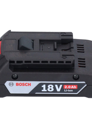 Bosch GEX 185-LI Professional Akku Exzenterschleifer 18 V 125 mm Brushless + 1x Akku 2,0 Ah - ohne Ladegerät