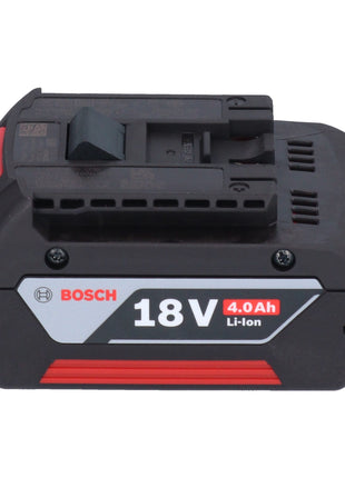 Lijadora excéntrica a batería Bosch GEX 185-LI Professional 18 V 125 mm sin escobillas + 1x batería 4,0 Ah - sin cargador