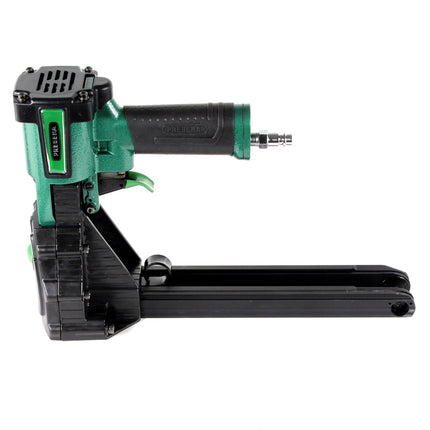 Prebena KTVH-B19D Druckluft Kartonverschlusshefter Tacker Klammergerät + 10000x Prebena Heftklammern Verbronzt - Toolbrothers