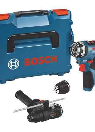 Taladro atornillador a batería Bosch GSR 12V-35 FC 12 V 35 Nm sin escobillas + 1x batería 3,0 Ah + cargador + 2x accesorios + L-Boxx