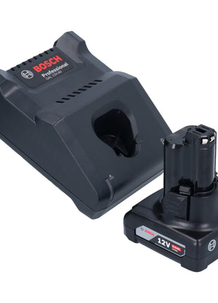 Bosch GSR 12V-35 FC Perceuse-visseuse sans fil 12 V 35 Nm Brushless + 1x batterie 6,0 Ah + chargeur + 2x embouts + L-Boxx