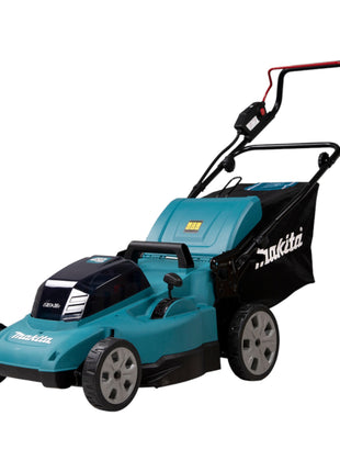 Cortacésped a batería Makita DLM 480 CF2 36 V (2x 18 V) 48 cm 62 l + 2x batería 3,0 Ah + cargador