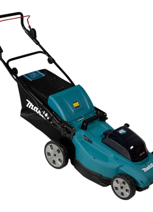 Makita DLM 480 CG2 Akku Rasenmäher 36 V ( 2x 18 V ) 48 cm 62 l + 2x Akku 6,0 Ah + Ladegerät