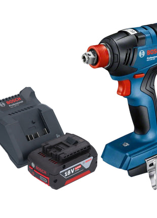 Bosch GDX 18V-200 Professional Atornillador de impacto giratorio a batería 18 V 200 Nm sin escobillas + 1x batería 4,0 Ah + cargador