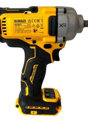 Llave de impacto a batería DeWalt DCF 891 NT 18 V 1084 Nm 1/2" sin escobillas + 1x batería Powerstack 1,7 Ah + TSTAK - sin cargador