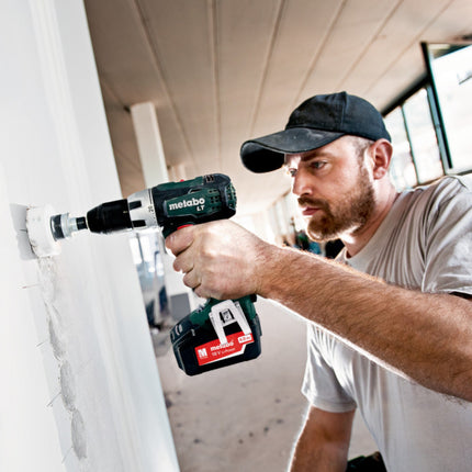 Metabo BS 18 LT trapano avvitatore a batteria 18 V 60 Nm + 1x batteria ricaricabile 2,0 Ah + metaBOX - senza caricabatterie