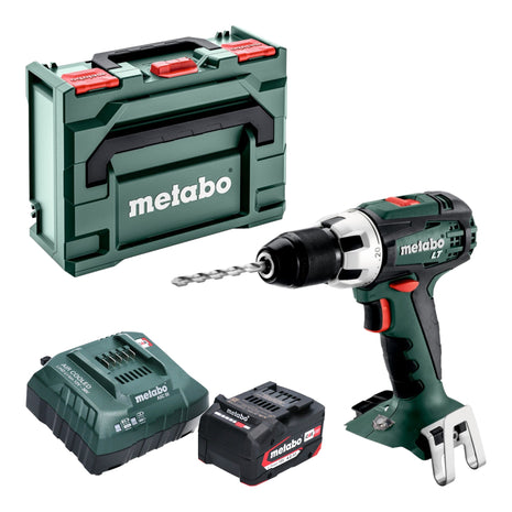 Taladro atornillador a batería Metabo BS 18 LT 18 V 60 Nm + 1x batería 4,0 Ah + cargador + metaBOX