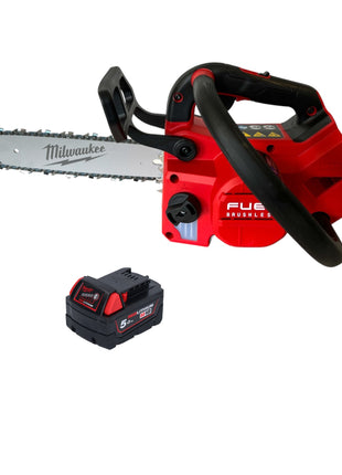 Milwaukee M18 FTHCHS30-551 Akumulatorowa pilarka łańcuchowa z uchwytem górnym 18 V 30 cm + 1x akumulator 5,0 Ah - bez ładowarki