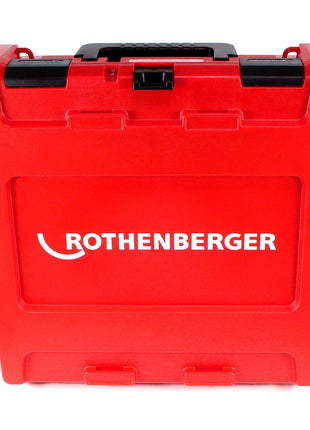 Rothenberger ROMAX Compact TT 18V Akku Pressmaschine + 1x Akku 2,0Ah + Ladegerät + Pressbackenset + Koffer ( 1000002118 ) - Toolbrothers