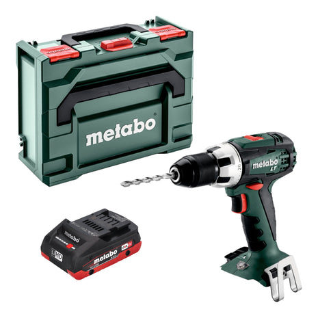 Metabo BS 18 LT trapano avvitatore a batteria 18 V 60 Nm + 1x batteria LiHD 4,0 Ah + metaBOX - senza caricabatterie