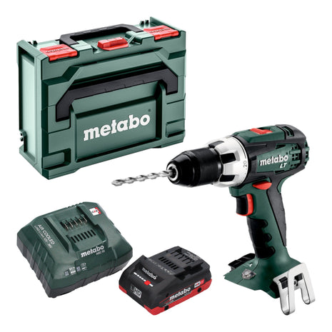 Taladro atornillador a batería Metabo BS 18 LT 18 V 60 Nm + 1x batería LiHD 4,0 Ah + cargador + metaBOX