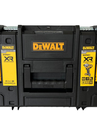 Akumulatorowy klucz udarowy DeWalt DCF 891 D1T 18 V 1084 Nm 1/2" bezszczotkowy + 1x akumulator 2,0 Ah + ładowarka + TSTAK