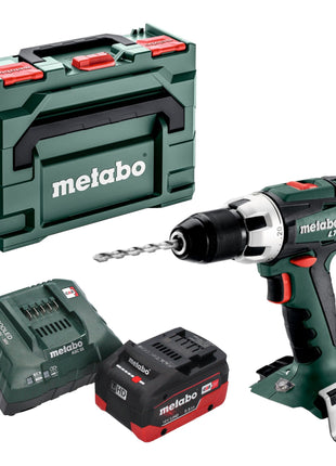 Metabo BS 18 LT Akku Bohrschrauber 18 V 60 Nm + 1x LiHD Akku 5,5 Ah + Ladegerät + metaBOX