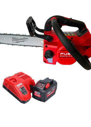 Milwaukee M18 FTHCHS30-121 Akku Top Handle Kettensäge 18 V 30 cm + 1x Akku 12,0 Ah + Ladegerät