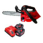 Milwaukee M18 FTHCHS30-122 Akumulatorowa pilarka łańcuchowa z uchwytem górnym 18 V 30 cm + 2x akumulator 12,0 Ah + ładowarka