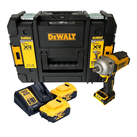 DeWalt DCF 891 P2T Clé à choc 18 V 1084 Nm 1/2'' Brushless + 2x batterie 5,0 Ah + chargeur + TSTAK