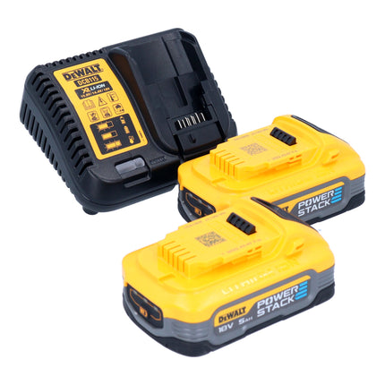 Avvitatore a impulsi a batteria DeWalt DCF 891 H2T 18 V 1084 Nm 1/2" brushless + 2x batteria Powerstack 5,0 Ah + TSTAK + caricabatterie