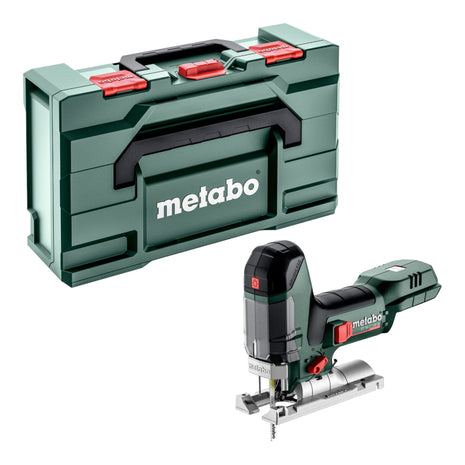 Metabo ST 18 LT 130 BL seghetto alternativo a batteria 18 V 130 mm senza spazzole ( 601054840 ) + Metabox - senza batteria, senza caricabatterie