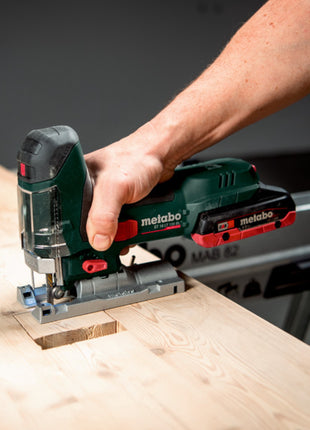 Metabo ST 18 LT 130 BL Akku Stichsäge 18 V 130 mm Brushless ( 601054840 ) + Metabox - ohne Akku, ohne Ladegerät