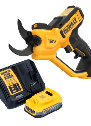 DeWalt DCMPP 568 E1 Elagueur sans fil 18 V 38 mm + 1x batterie Powerstack 1,7 Ah + chargeur