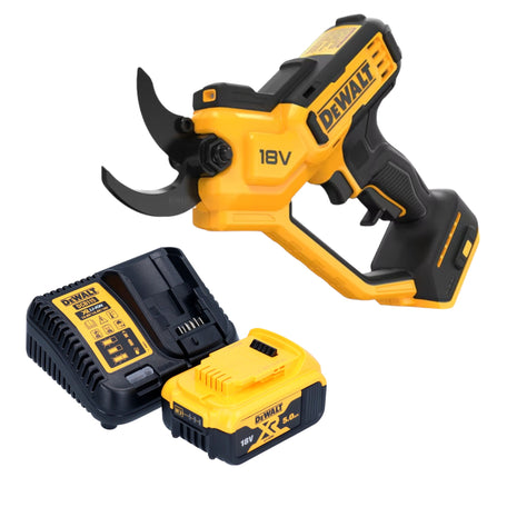 DeWalt DCMPP 568 P1 élagueuse sans fil 18 V 38 mm + 1x batterie 5,0 Ah + chargeur