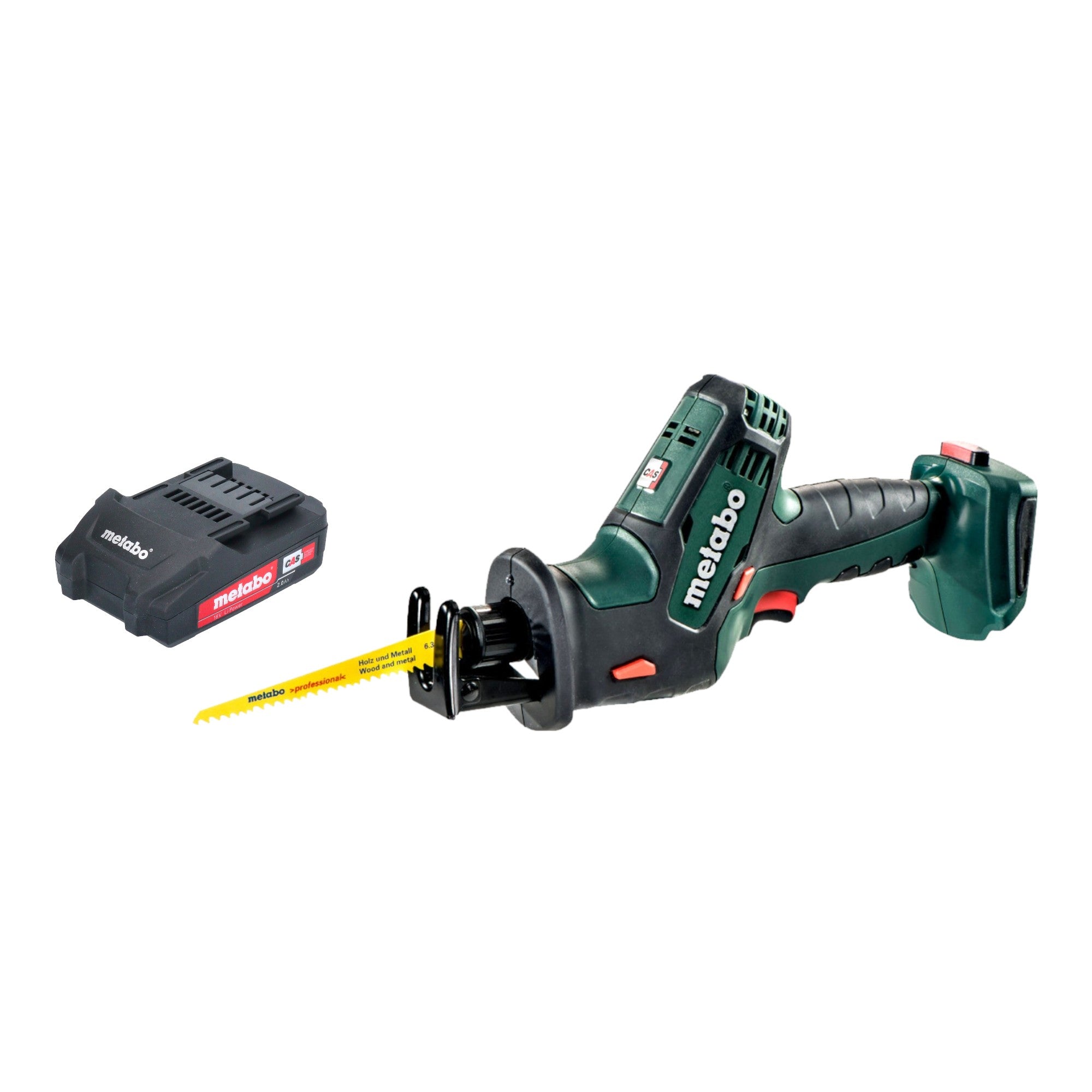 Metabo SSE 18 LTX Compact Akku Reciprosaege Saebelsaege 18 V 13 mm 1x Akku 2 0 Ah ohne Ladegeraet 0 - toolbrothers