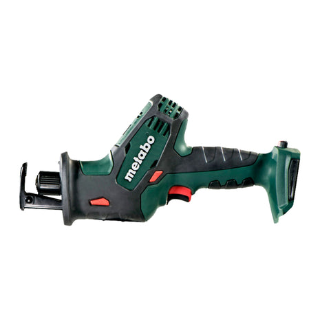 Metabo SSE 18 LTX Kompaktowa akumulatorowa pilarka szablasta 18 V 13 mm + 2x akumulator 2,0 Ah + ładowarka