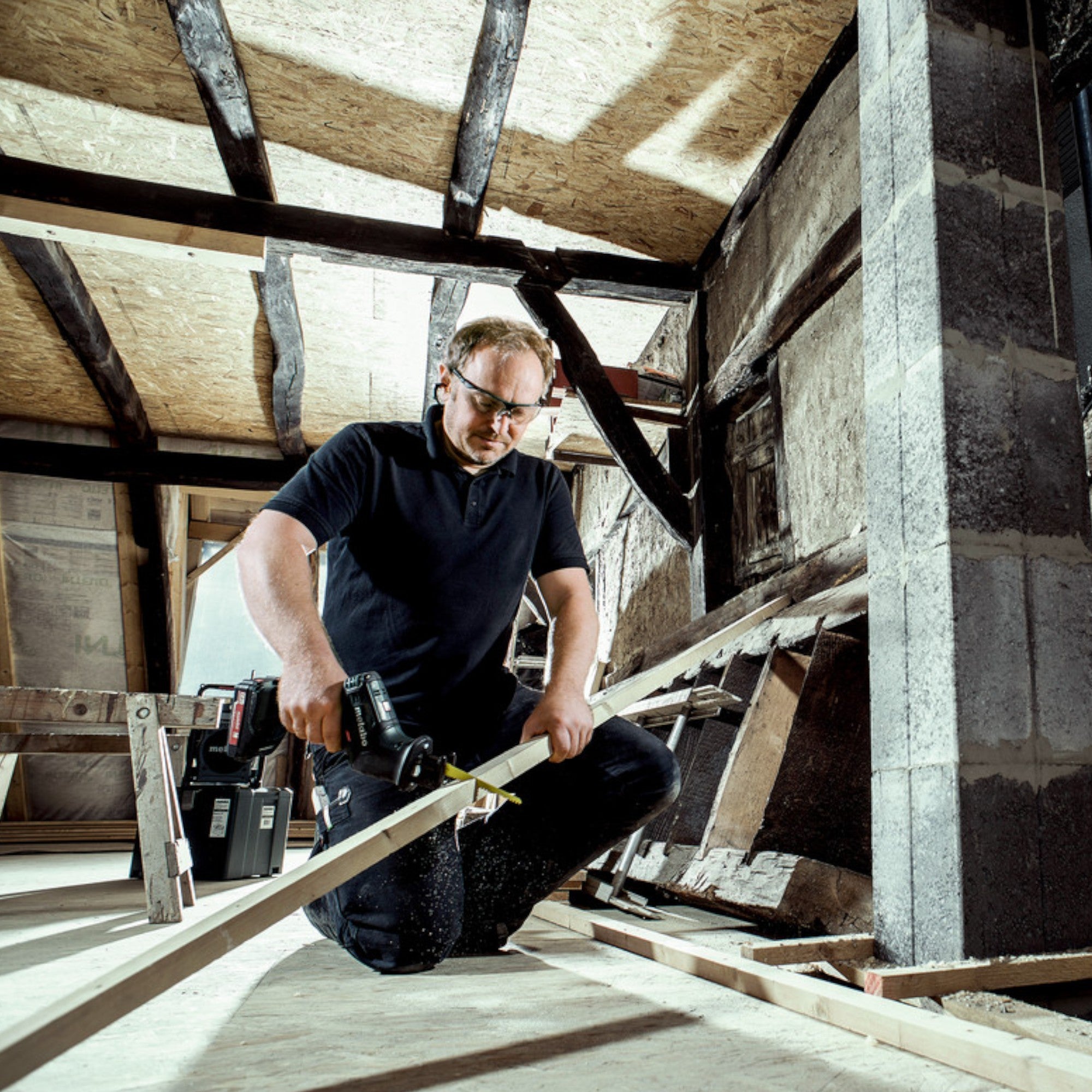 Metabo SSE 18 LTX Compact Akku Reciprosaege Saebelsaege 18 V 13 mm 2x LiHD Akku 4 0 Ah Ladegeraet 4 - toolbrothers