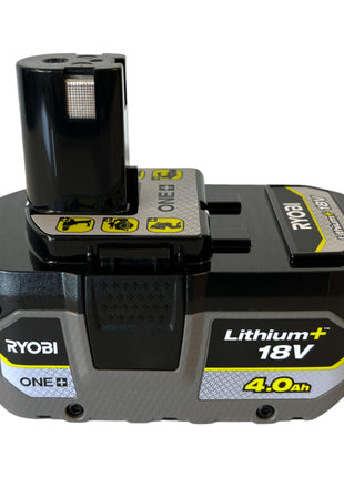 Ryobi 2x RB1840X Akku 18 V 4,0 Ah / 4000 mAh Li-Ion ONE+ HP ( 2x 5133005053 ) mit Ladestandanzeige