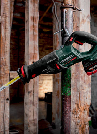 Metabo SSEP 18 LT BL Akku Säbelsäge 18 V 32 mm Brushless ( 601617840 ) + Metabox - ohne Akku, ohne Ladegerät