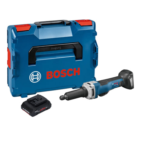 Bosch GGS 18V-23 PLC Professional Meuleuse droite sans fil 18 V Brushless + 1x batterie ProCore 4,0 Ah + L-Boxx - sans chargeur