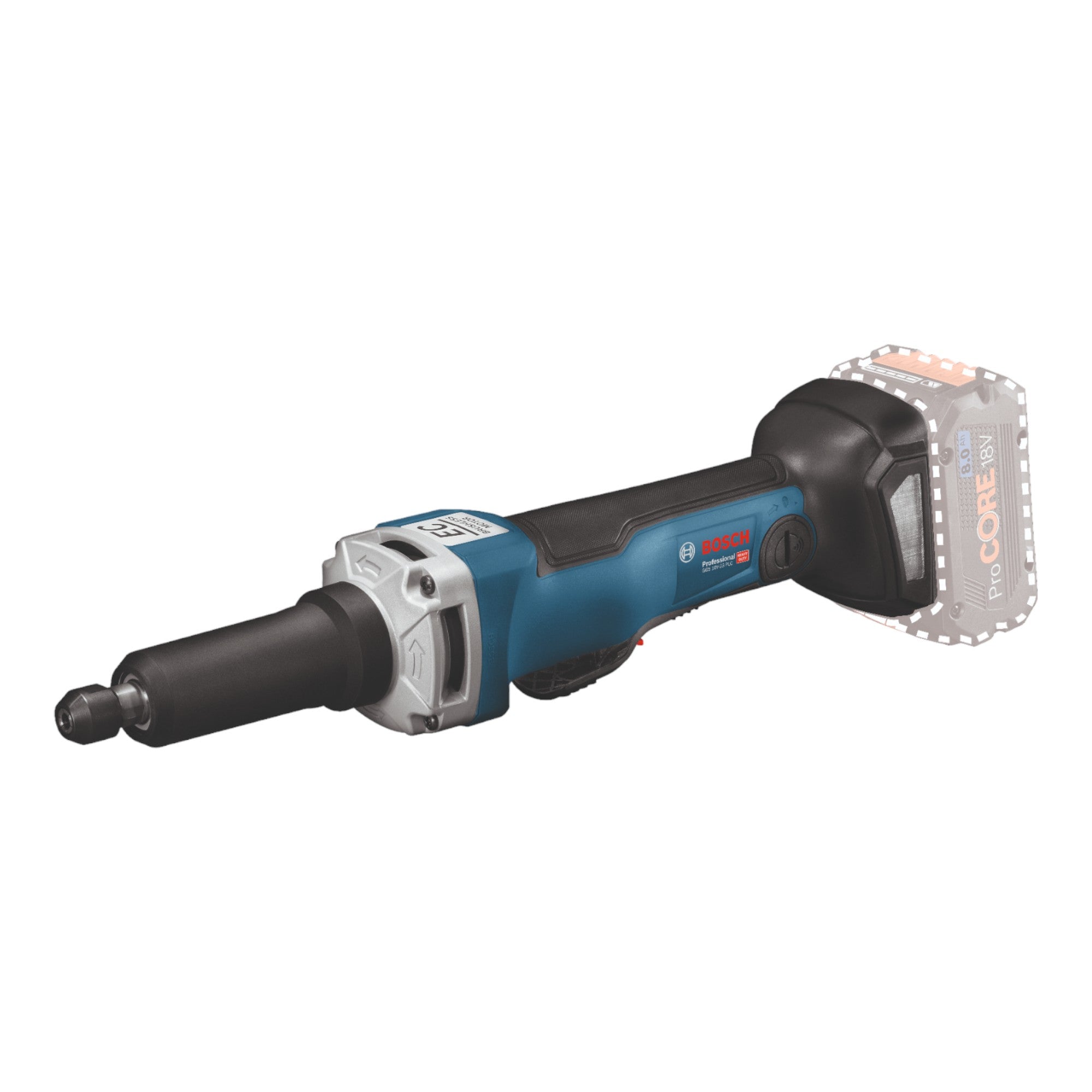 Bosch GGS 18V 23 PLC Professional Akku Geradschleifer 18 V Brushless 1x ProCore Akku 4 0 Ah L Boxx ohne Ladegeraet 1 - toolbrothers