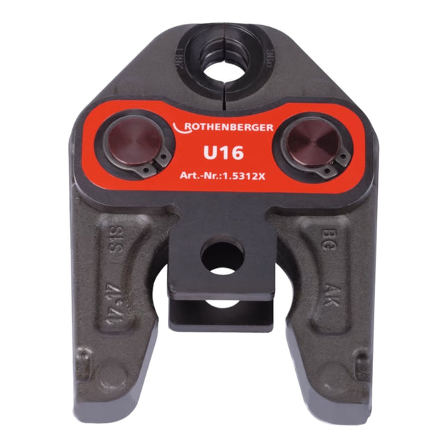 Ganascia di pressatura Rothenberger Standard U16 Larghezza nominale 16 mm ( 015312X )