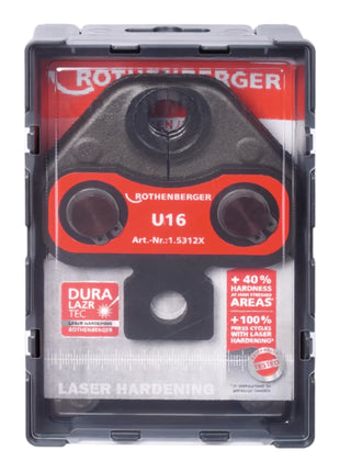 Rothenberger Standard U16 Mâchoire à sertir 16 mm de diamètre nominal ( 015312X )