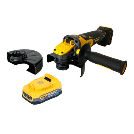 Meuleuse d'angle sur batterie DeWalt DCG 416 VS N 18 V 125 mm sans balais + 1x batterie PowerStack 1,7 Ah - sans chargeur