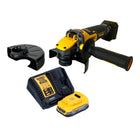 DeWalt DCG 416 VS E1 Akku Winkelschleifer 18 V 125 mm Brushless + 1x PowerStack Akku 1,7 Ah + Ladegerät