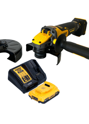 DeWalt DCG 416 VS D1 Akku Winkelschleifer 18 V 125 mm Brushless + 1x Akku 2,0 Ah + Ladegerät