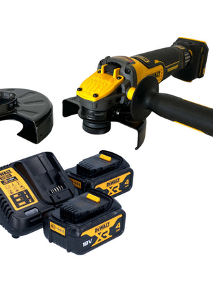 DeWalt DCG 416 VS M2 Akku Winkelschleifer 18 V 125 mm Brushless + 2x Akku 4,0 Ah + Ladegerät