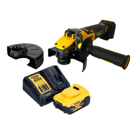 DeWalt DCG 416 VS P1 Akku Winkelschleifer 18 V 125 mm Brushless + 1x Akku 5,0 Ah + Ladegerät